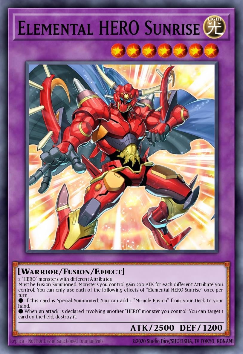 Elemental HERO Sunrise - Image 1