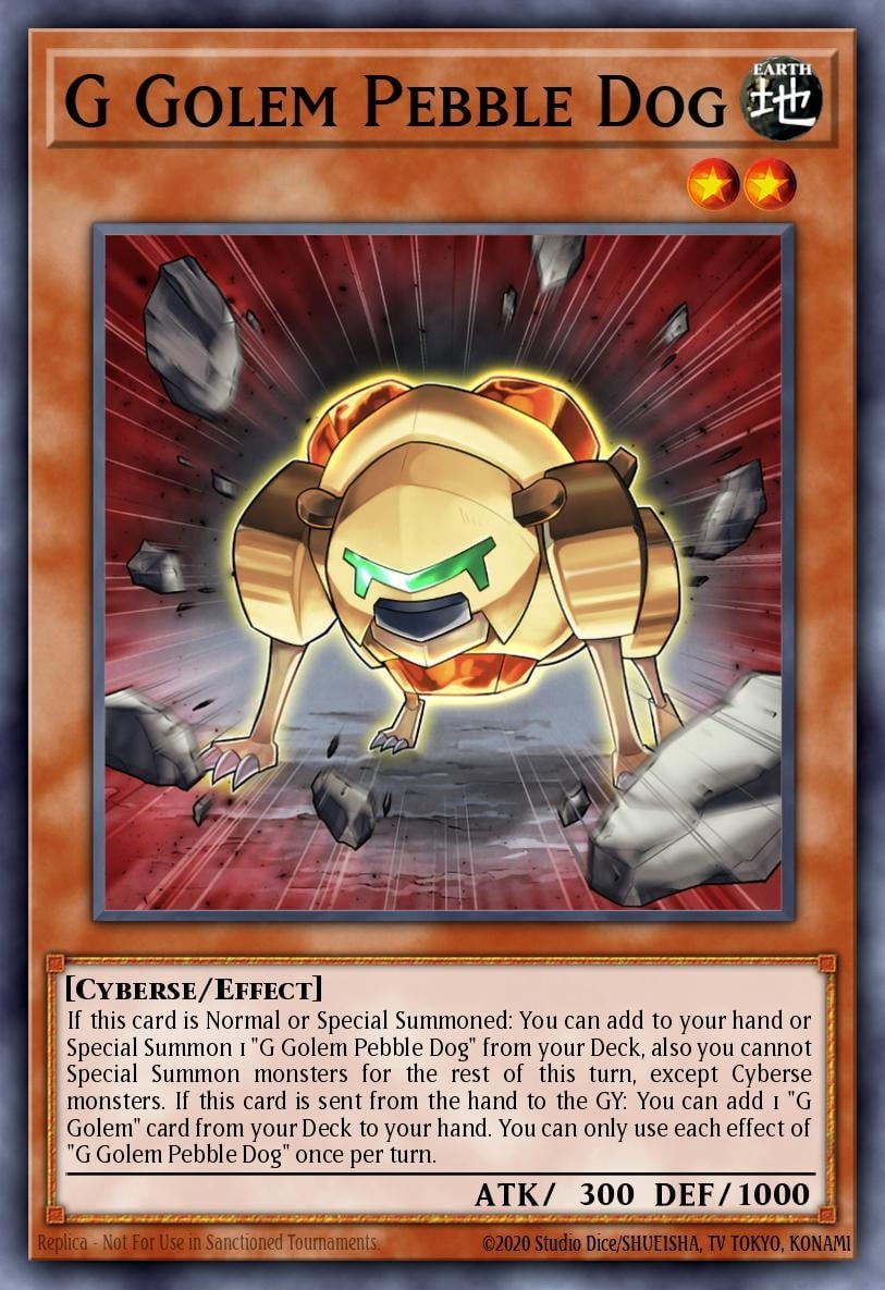 G Golem Pebble Dog - Image 1