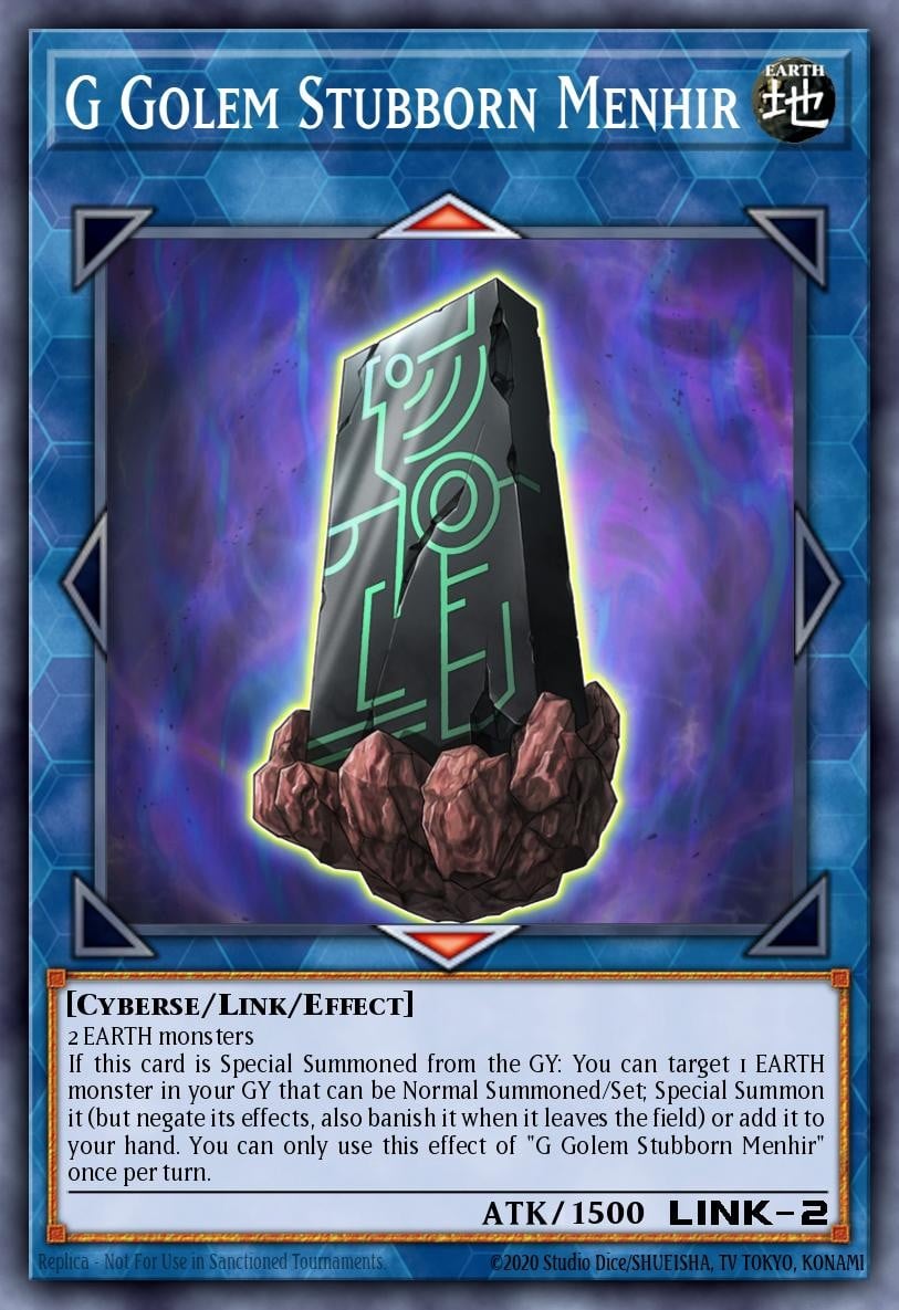 G Golem Stubborn Menhir - Image 1