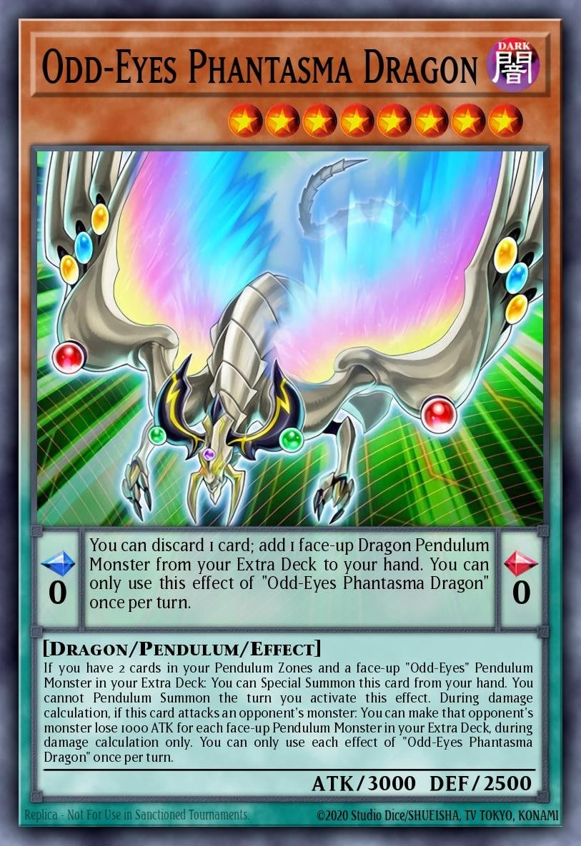 Odd-Eyes Phantasma Dragon - Image 1