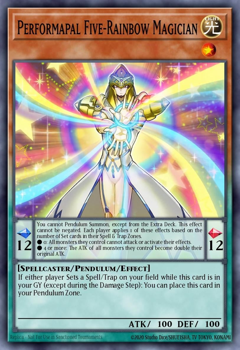 Performapal Five-Rainbow Magician - Image 1