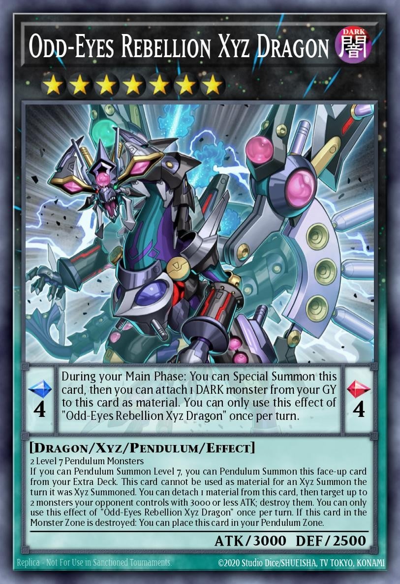 Odd-Eyes Rebellion Xyz Dragon - Image 1