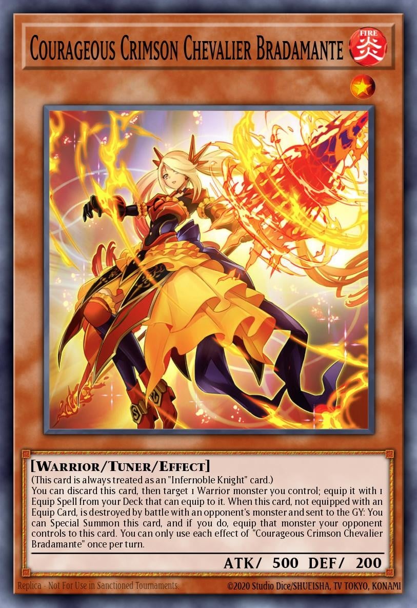 Courageous Crimson Chevalier Bradamante - Image 1