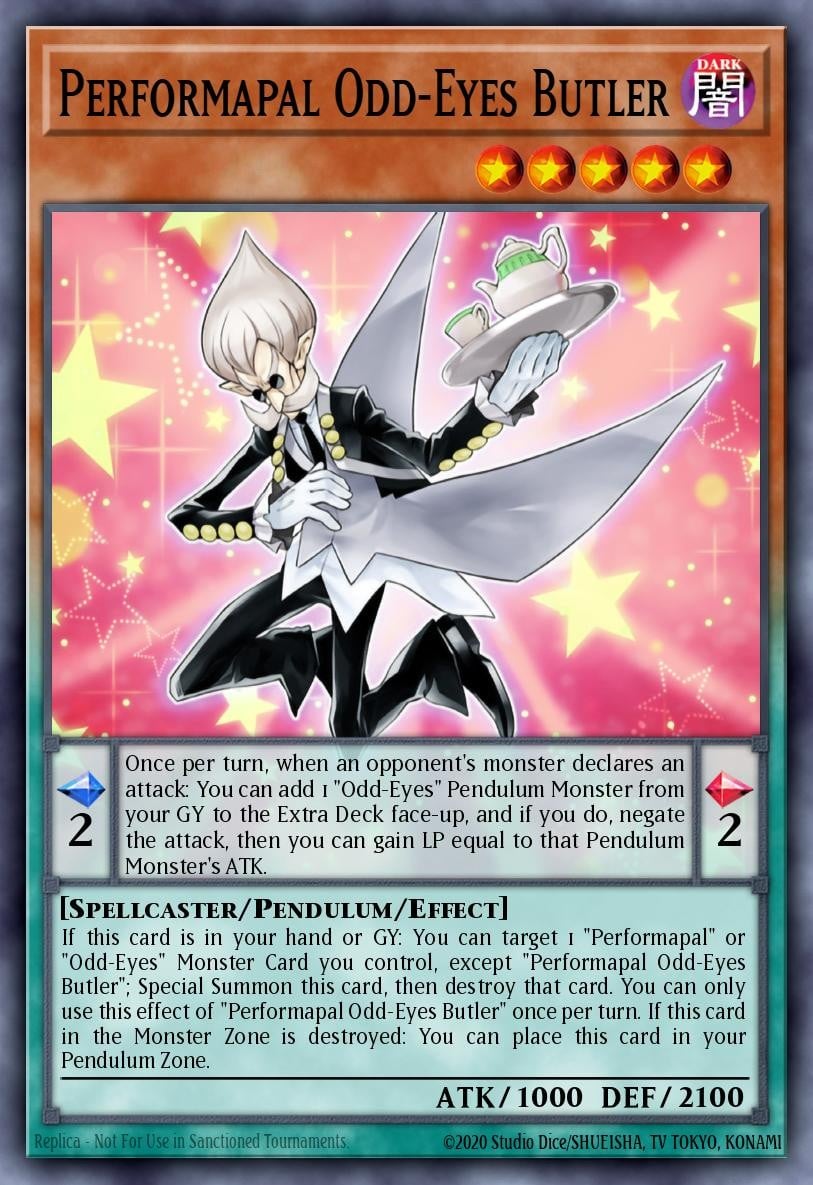 Performapal Odd-Eyes Butler - Image 1