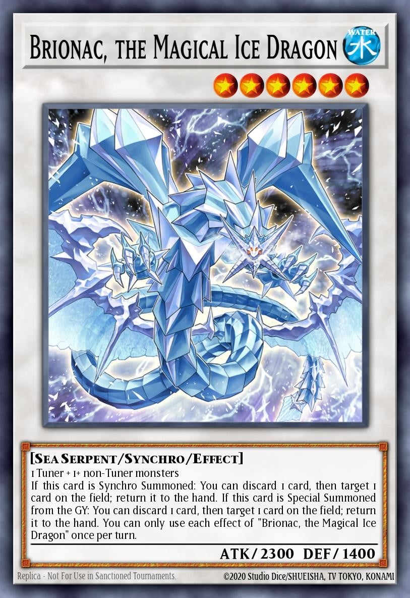 Brionac, the Magical Ice Dragon - Image 1