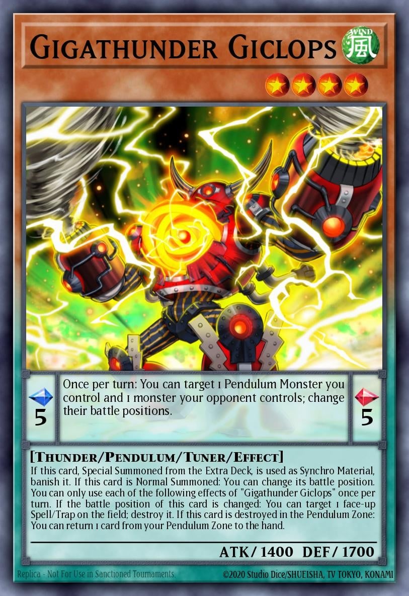 Gigathunder Giclops - Image 1