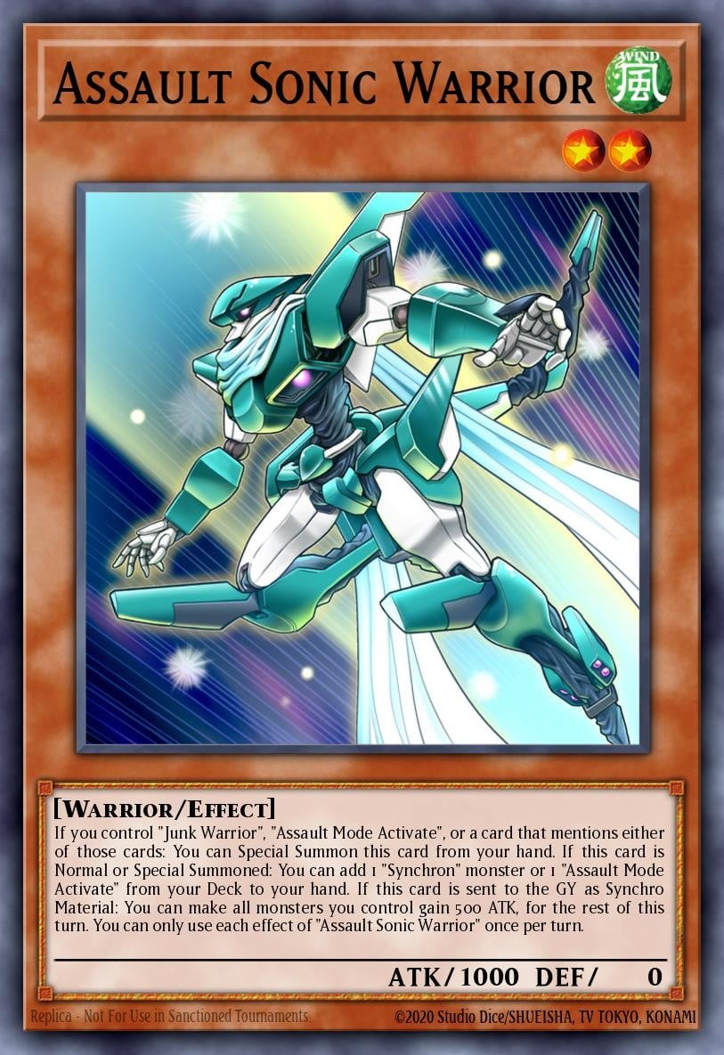 Assault Sonic Warrior - Image 1