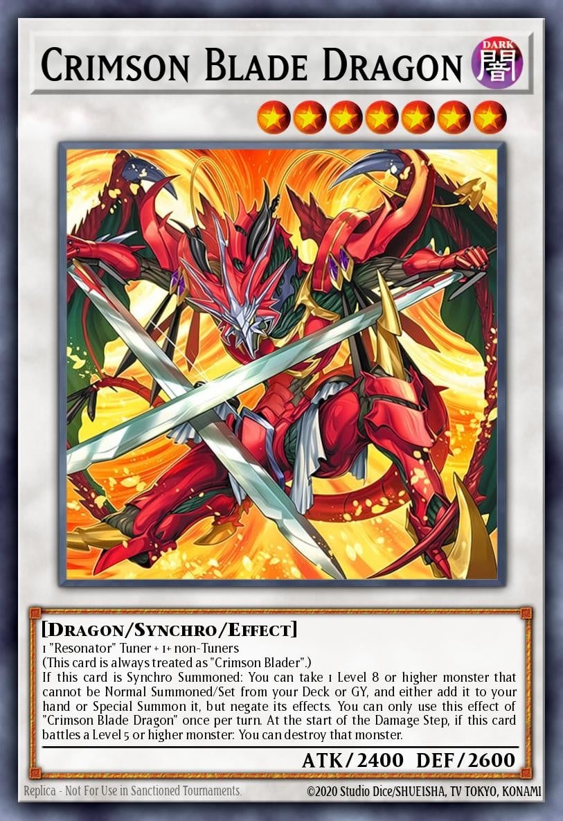 Crimson Blade Dragon - Image 1