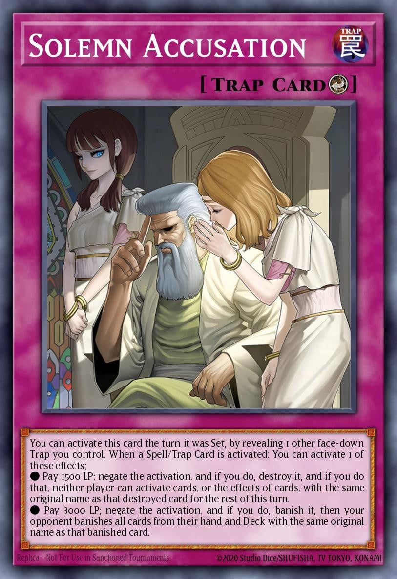 Solemn Accusation - Image 1