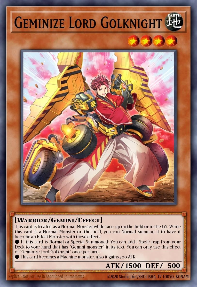 Geminize Lord Golknight - Image 1