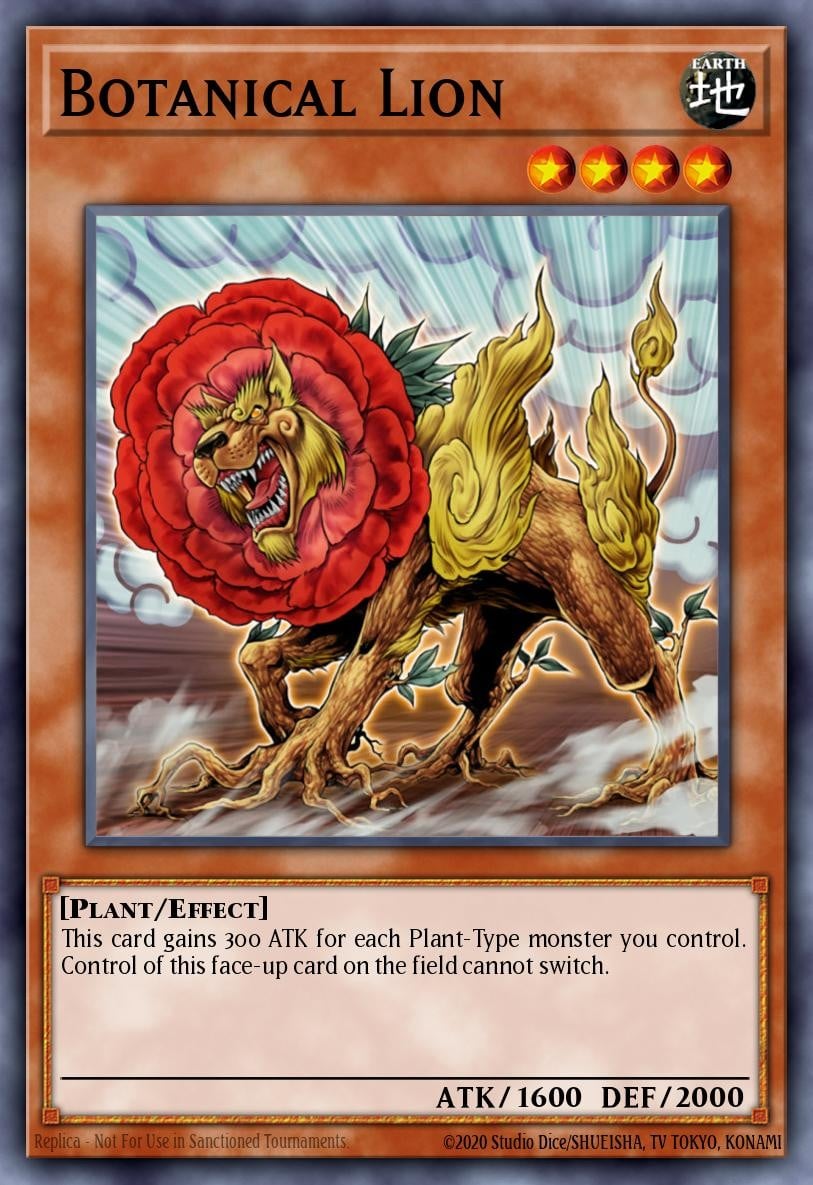 Botanical Lion - Image 1
