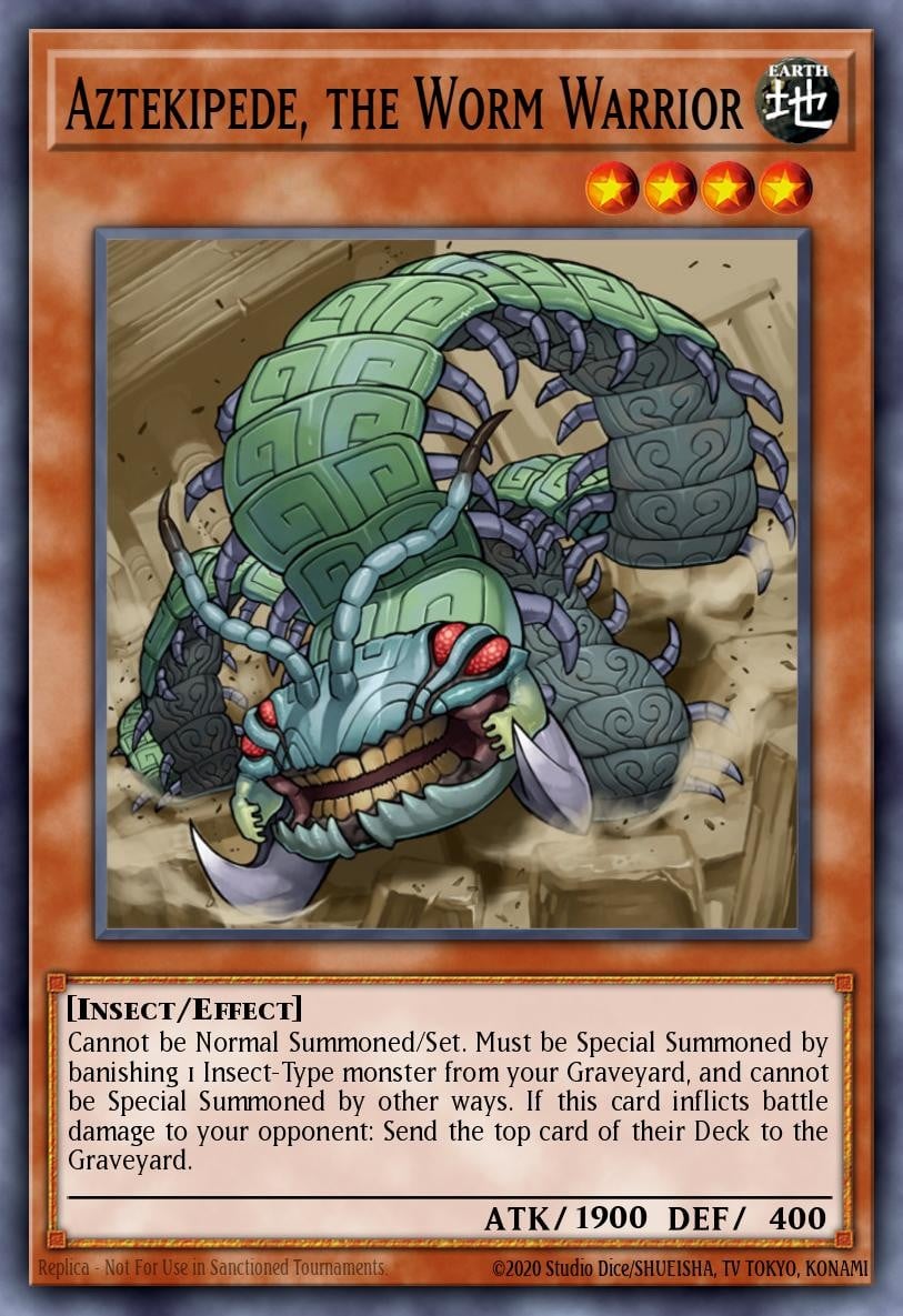 Aztekipede, the Worm Warrior - Image 1