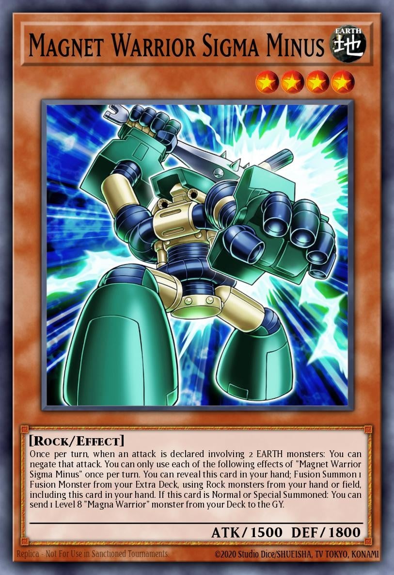 Magnet Warrior Sigma Minus - Image 1