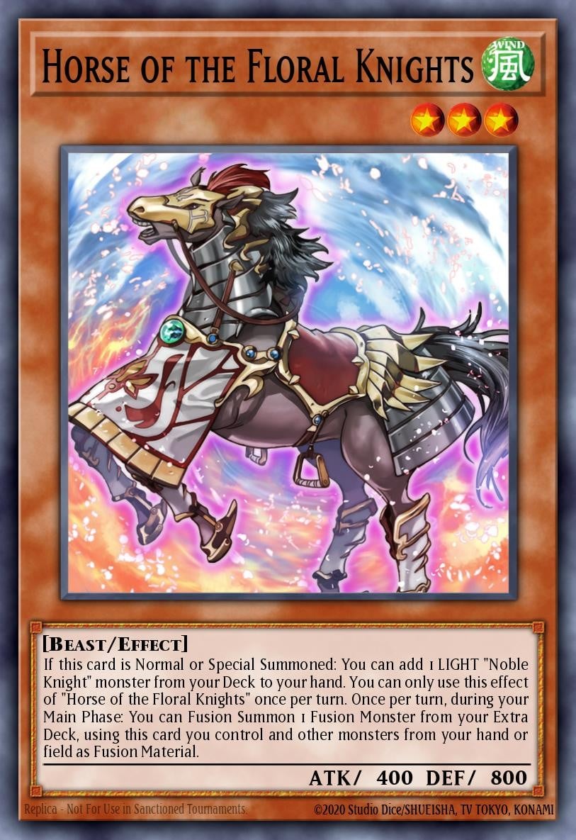 Horse of the Floral Knights - Image 1
