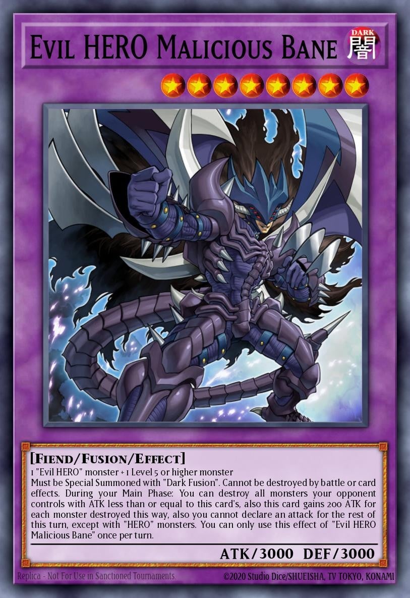 Evil HERO Malicious Bane - Image 1
