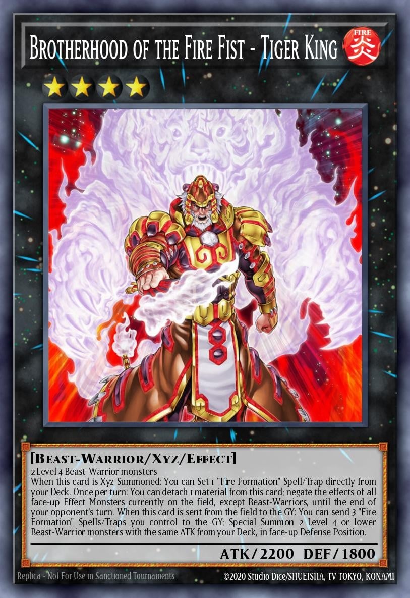 Brotherhood of the Fire Fist - Tiger King - Image 1