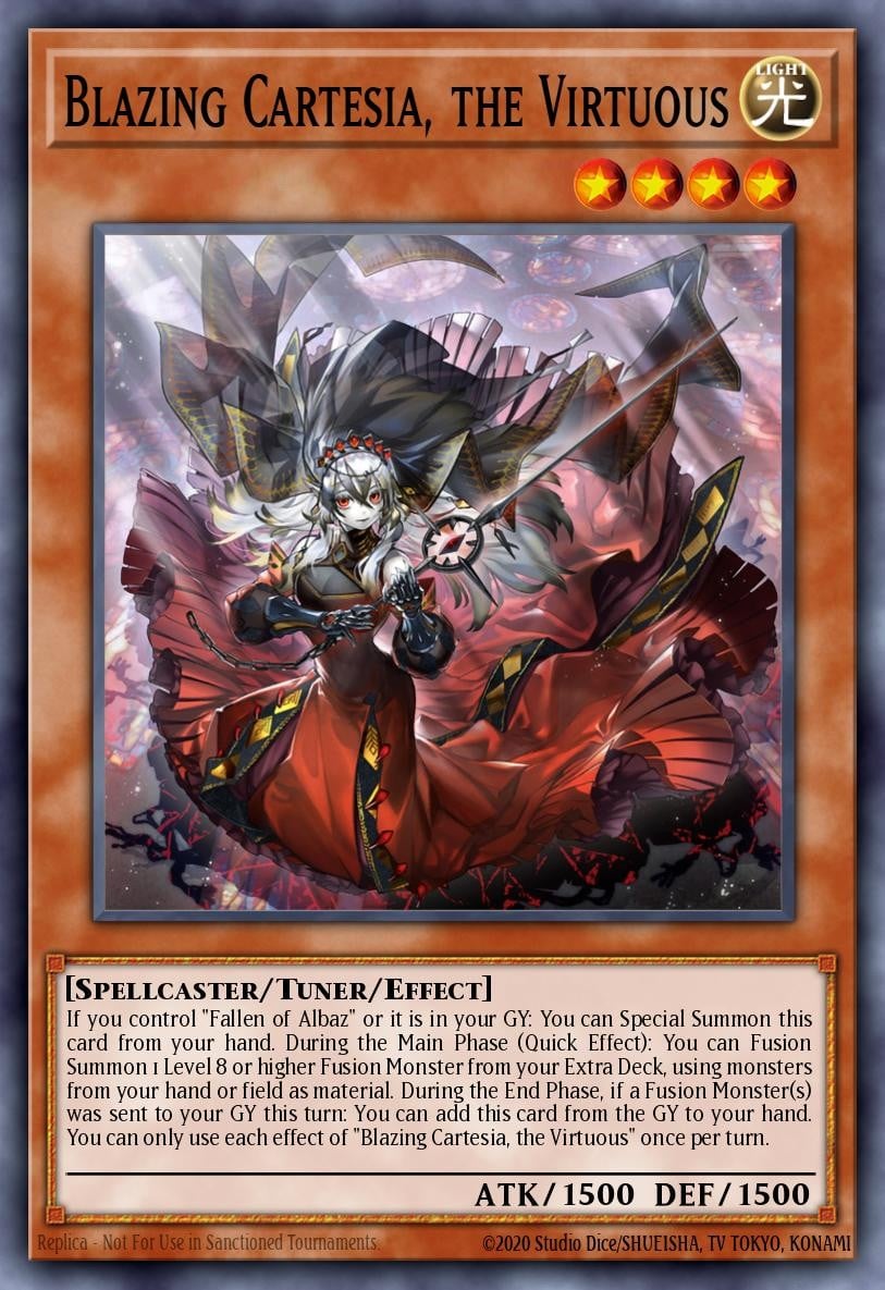 Blazing Cartesia, the Virtuous - Image 1