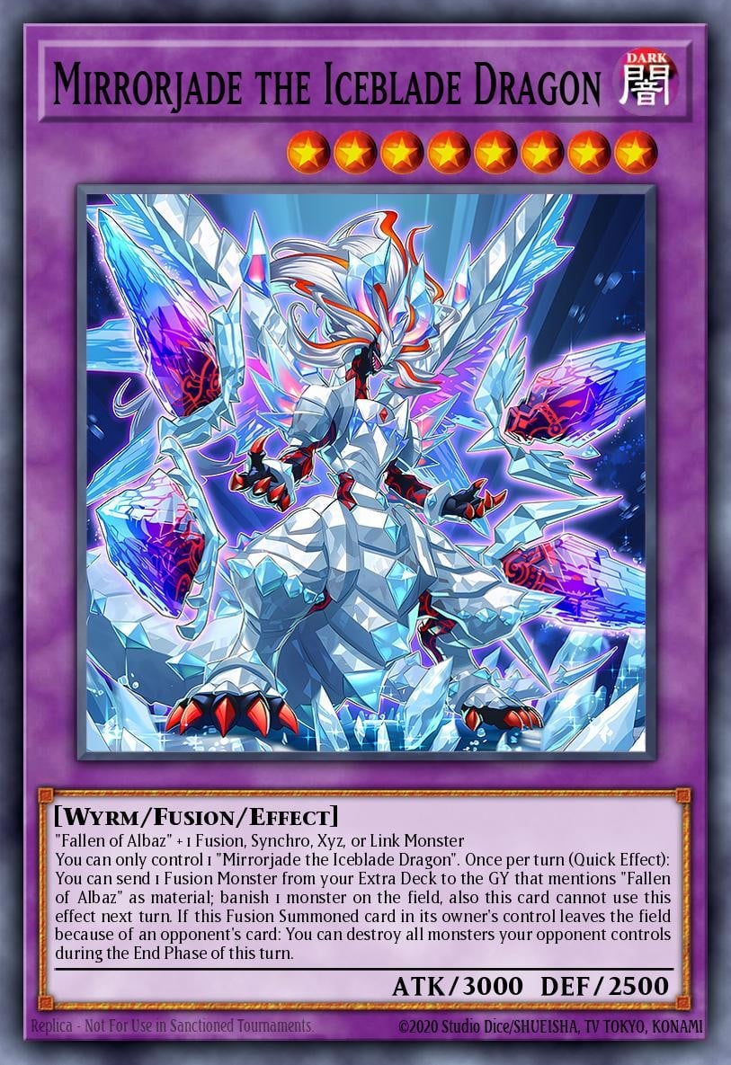 Mirrorjade the Iceblade Dragon - Image 1