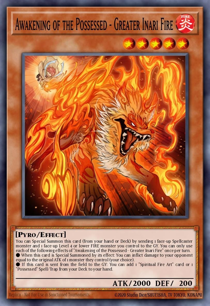 Awakening of the Possessed - Greater Inari Fire - Image 1