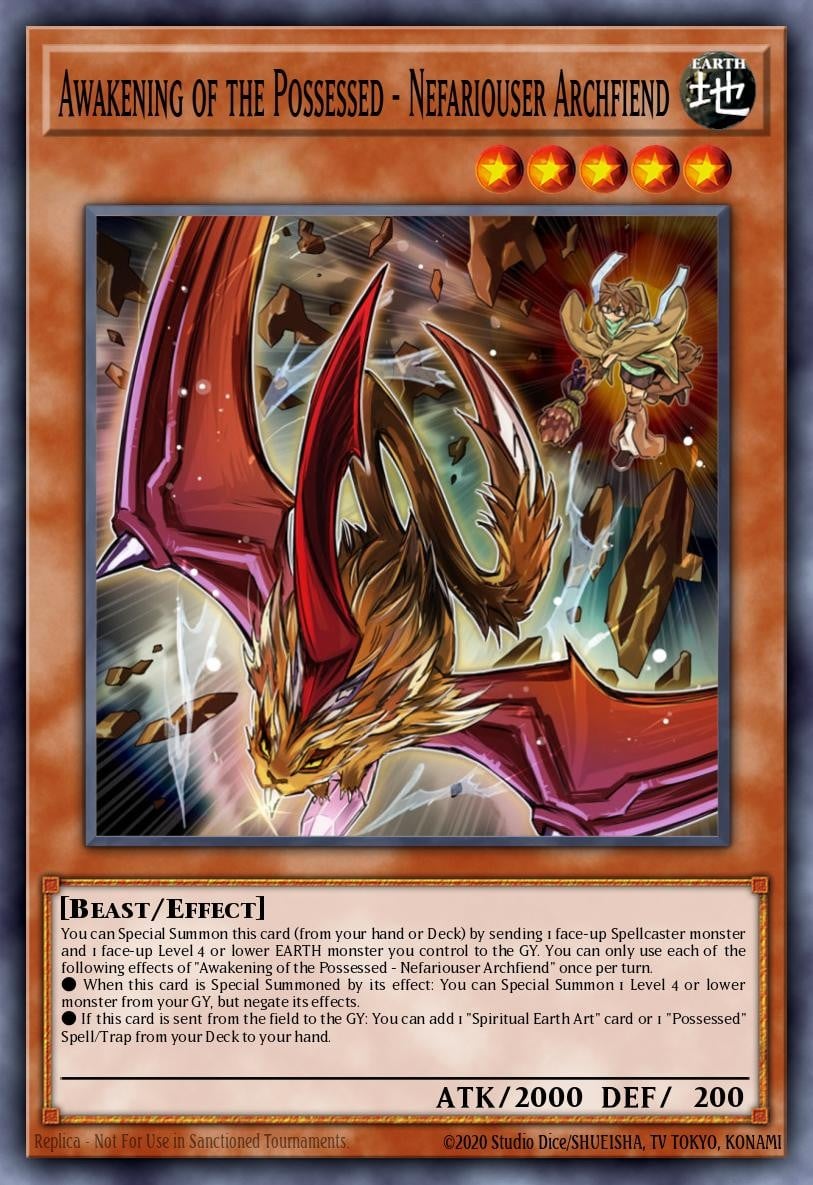 Awakening of the Possessed - Nefariouser Archfiend - Image 1