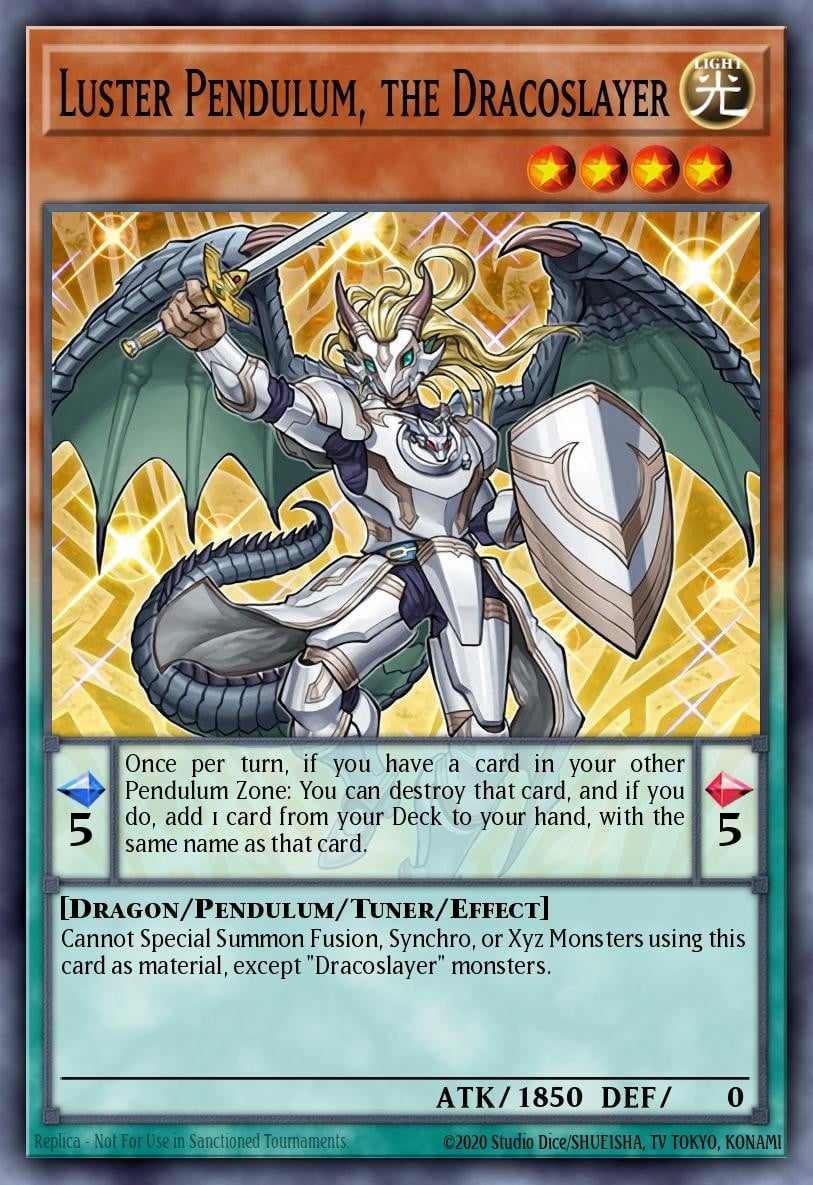 Luster Pendulum, the Dracoslayer - Image 1