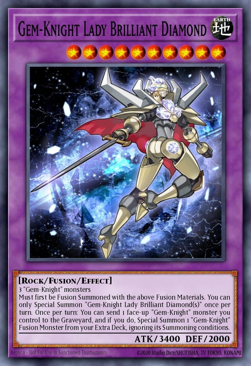 Gem-Knight Lady Brilliant Diamond - Image 1