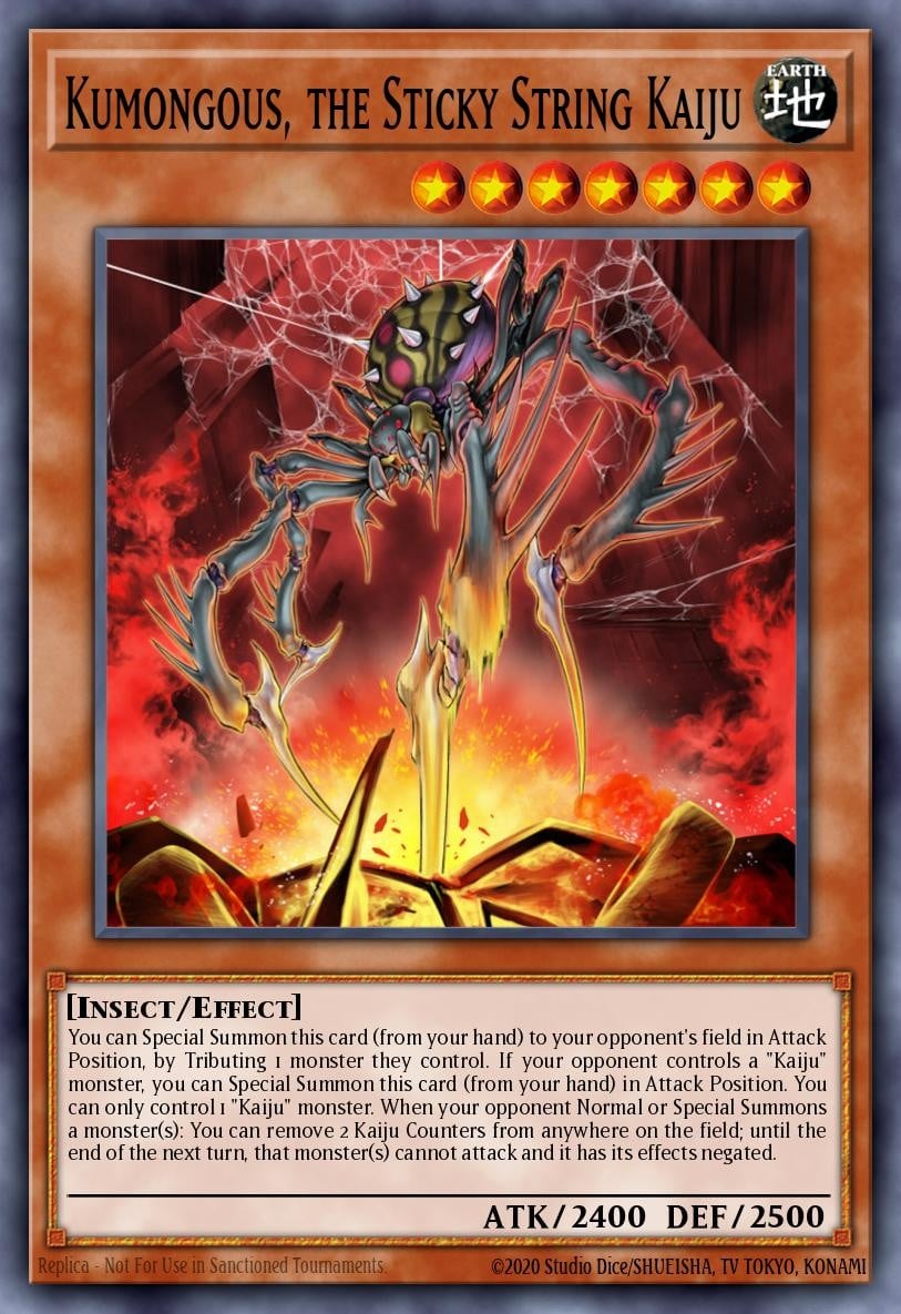 Kumongous, the Sticky String Kaiju - Image 1