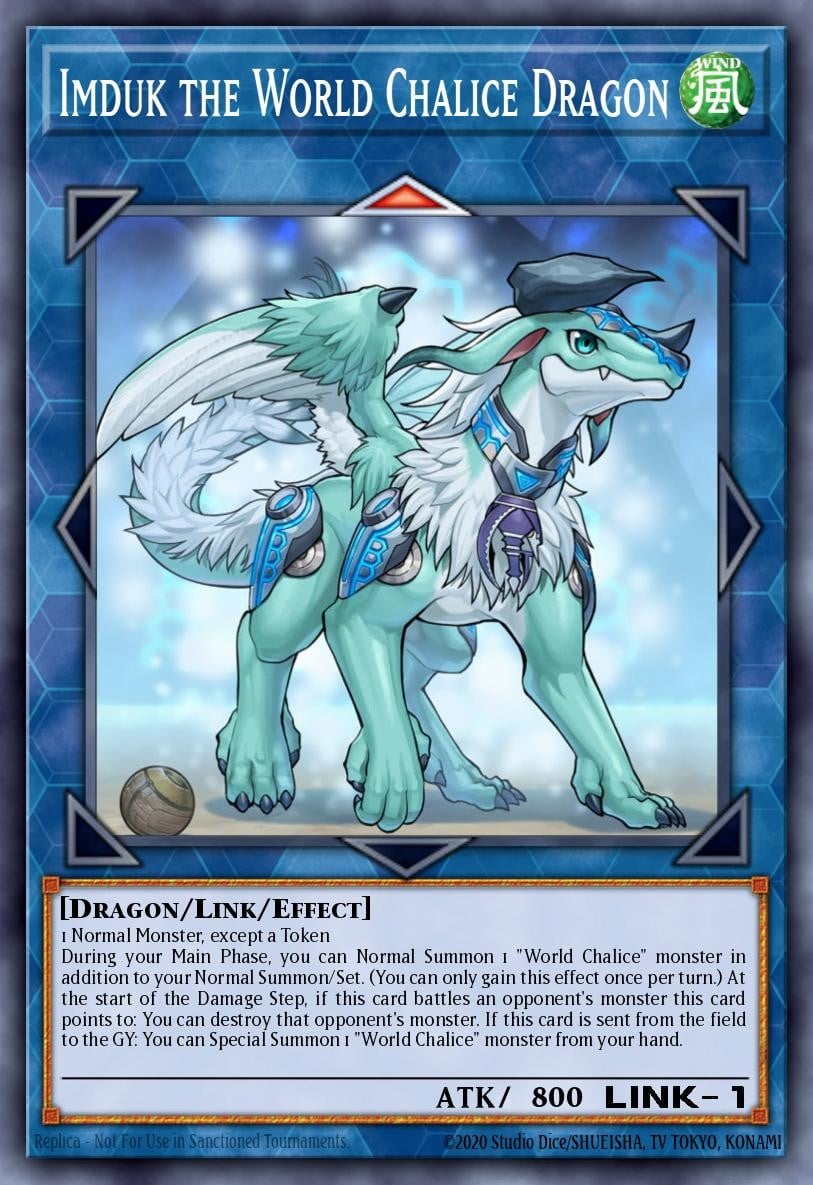Imduk the World Chalice Dragon - Image 1