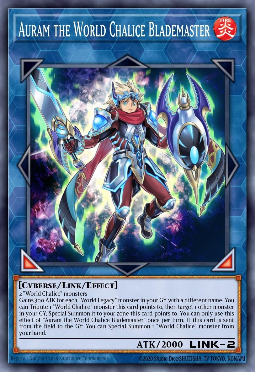 Auram the World Chalice Blademaster - Image 1