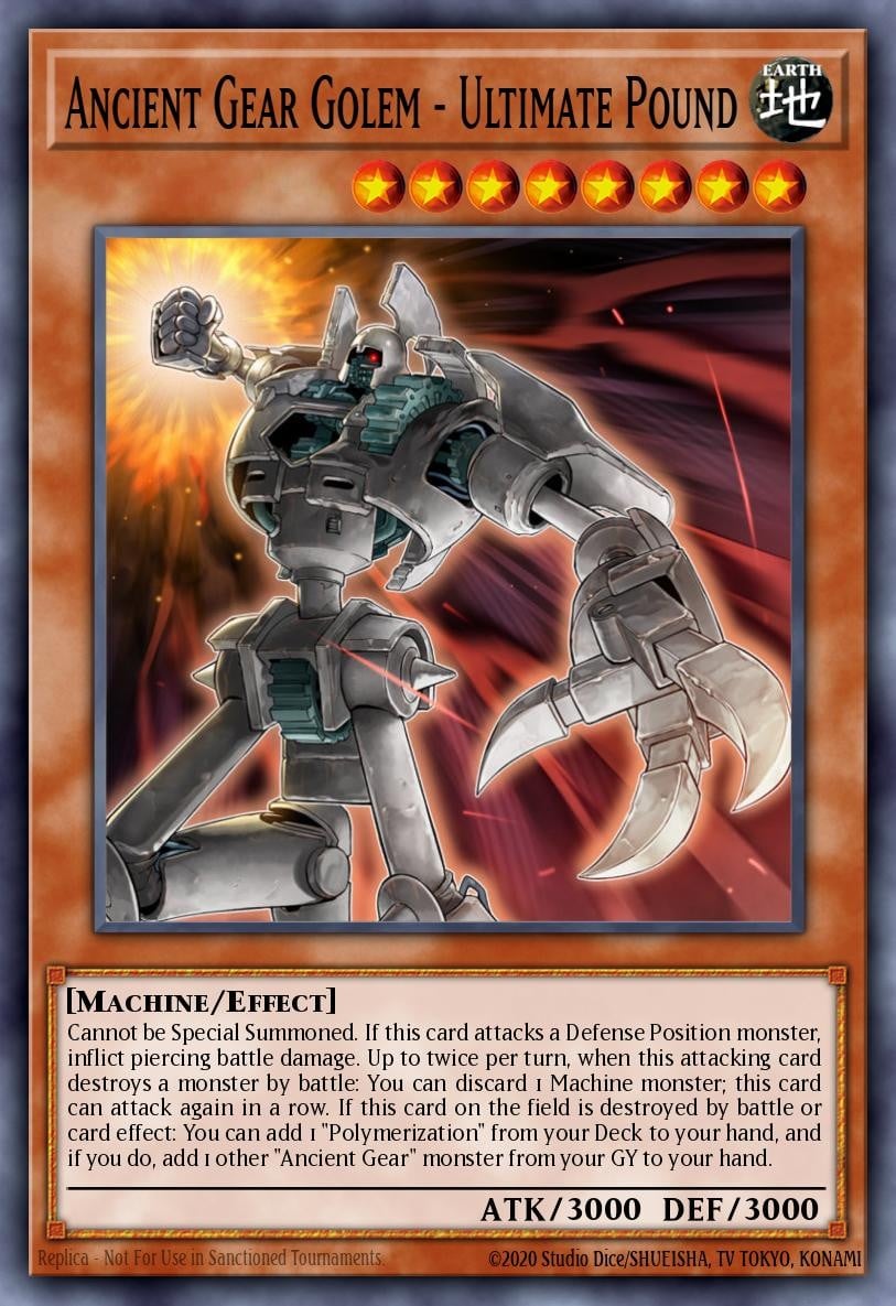 Ancient Gear Golem - Ultimate Pound - Image 1