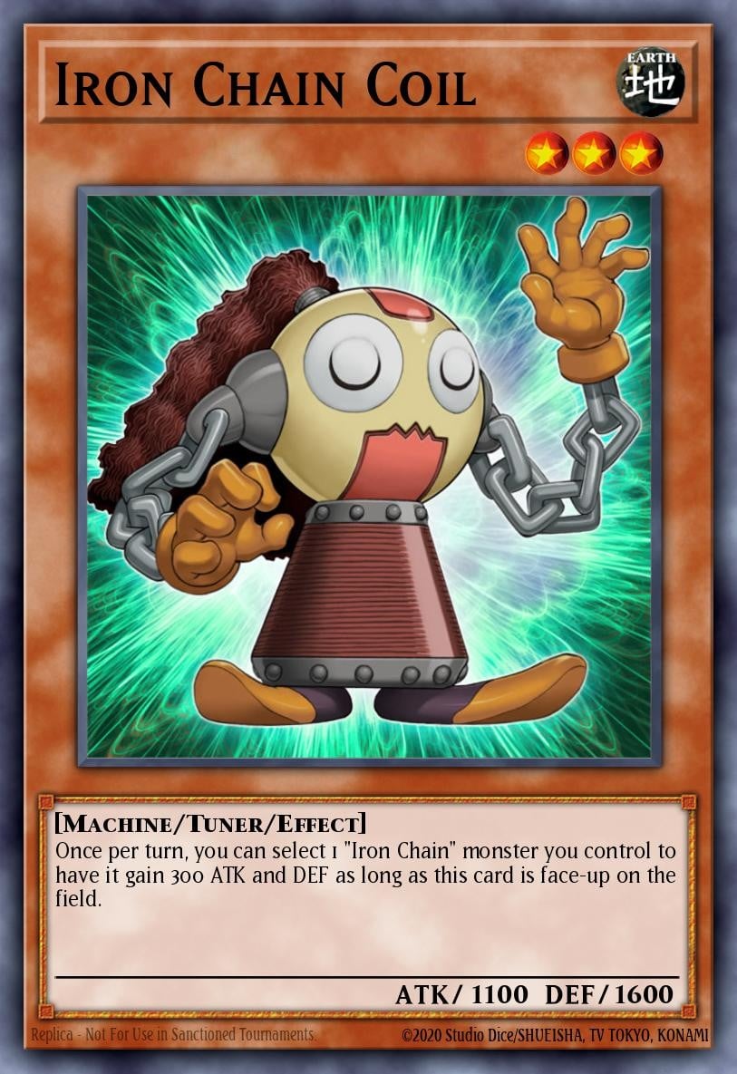 Iron Chain Coil - Image 1