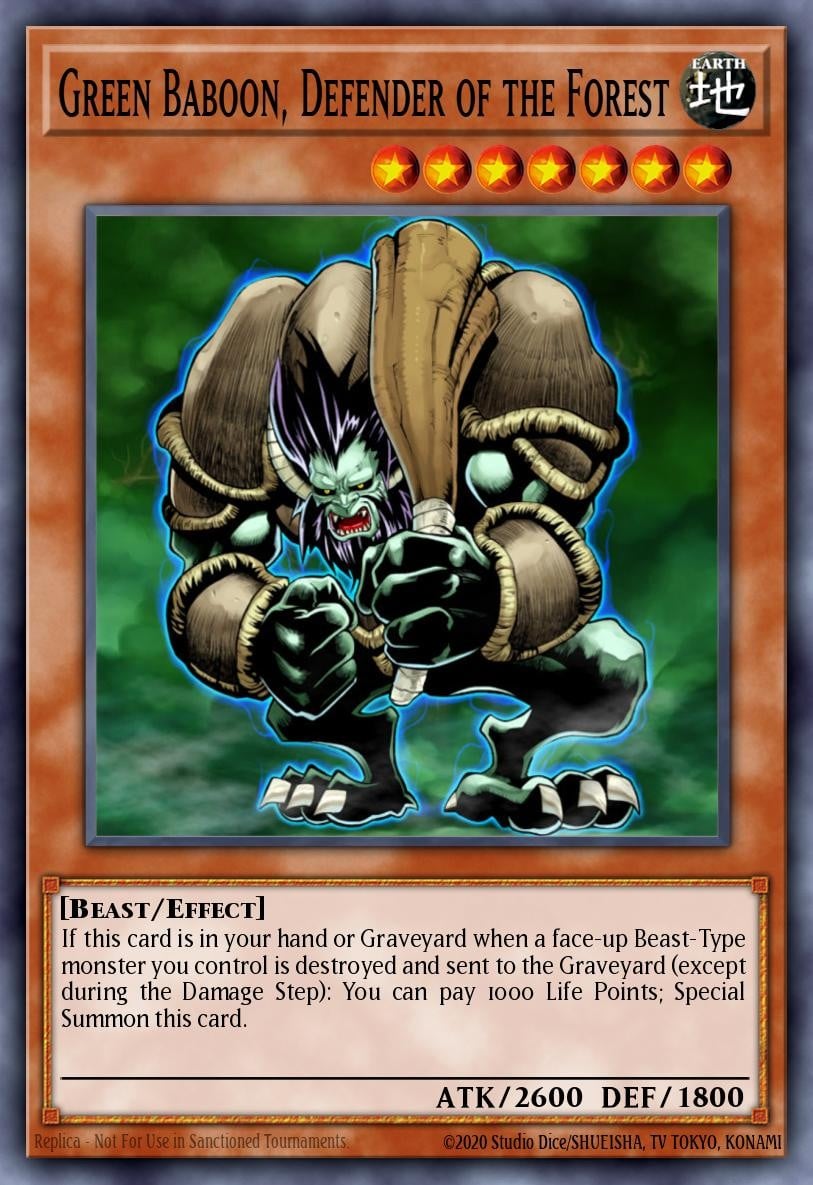 Green Baboon, Defender of the Forest - Image 1