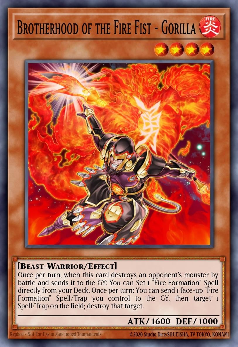 Brotherhood of the Fire Fist - Gorilla - Image 1
