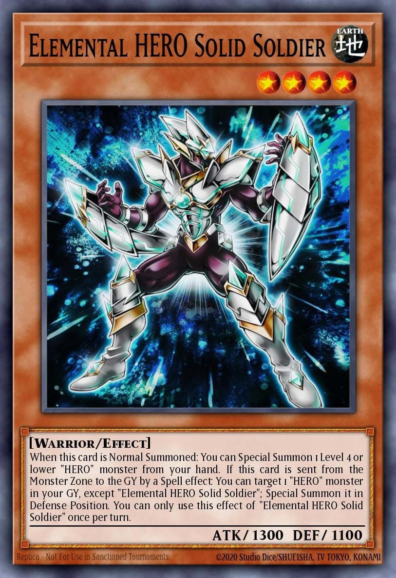 Elemental HERO Solid Soldier - Image 1
