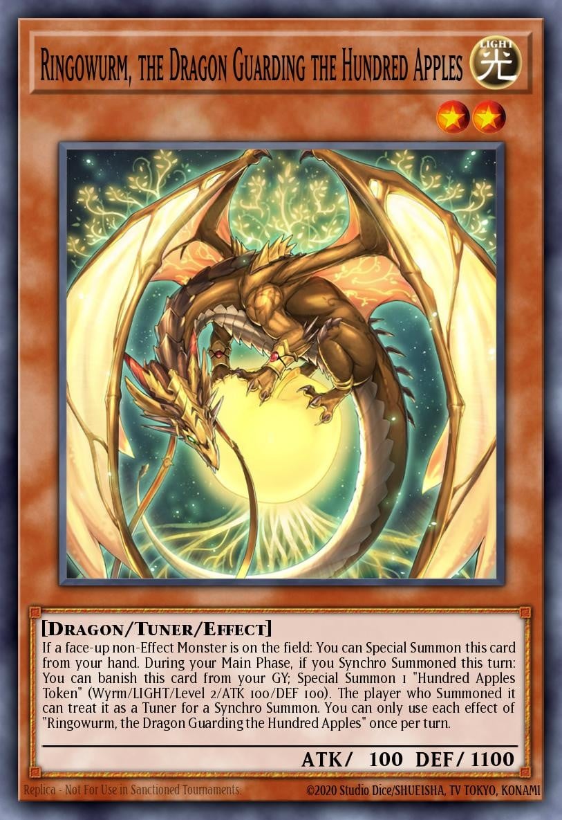 Ringowurm, the Dragon Guarding the Hundred Apples - Image 1