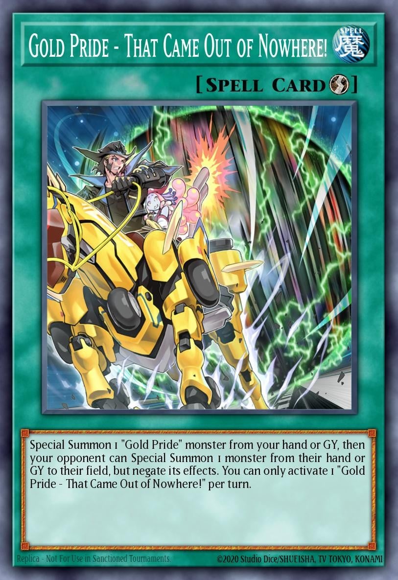 Gold Pride - That Came Out of Nowhere! - Image 1