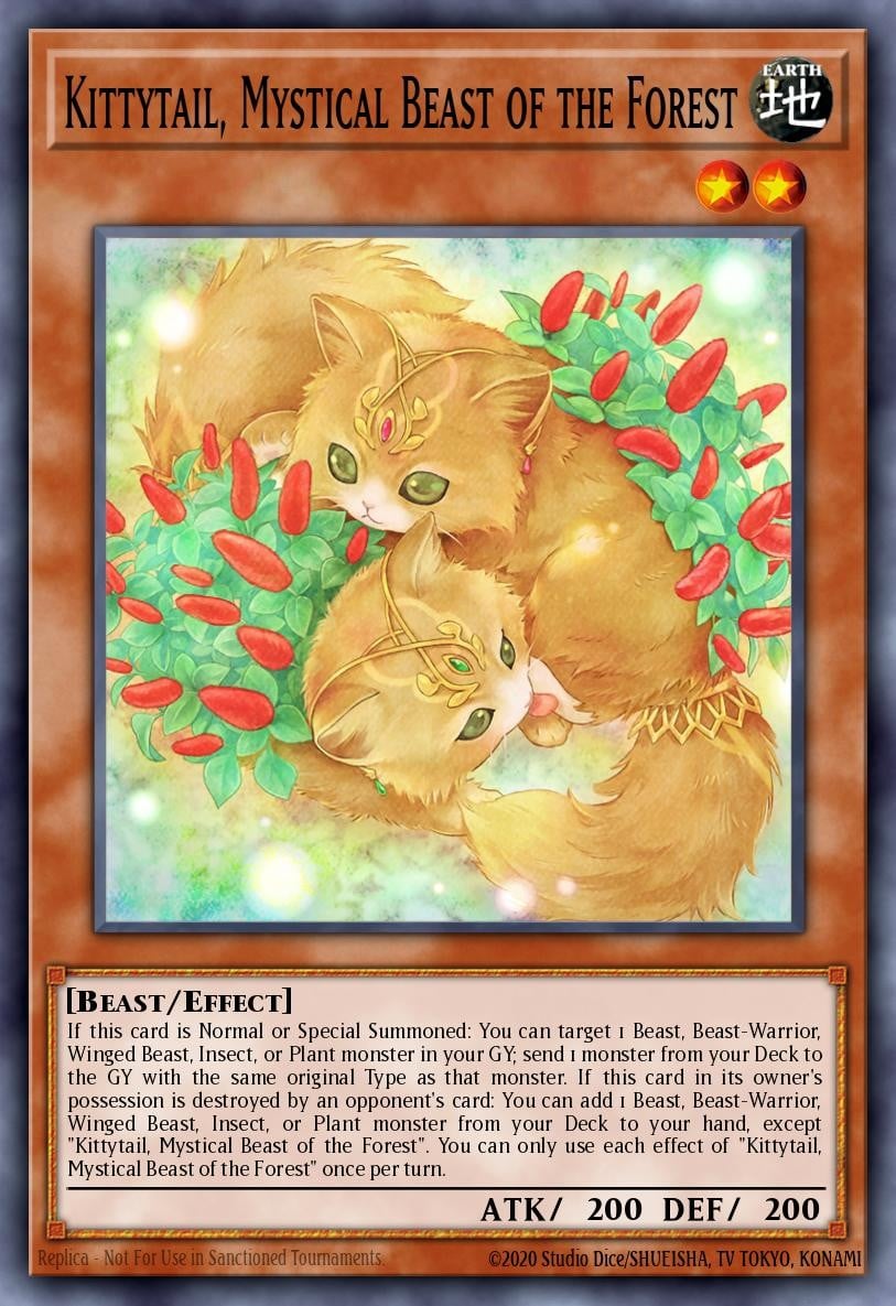 Kittytail, Mystical Beast of the Forest - Image 1