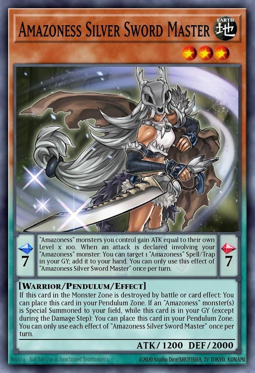 Amazoness Silver Sword Master - Image 1