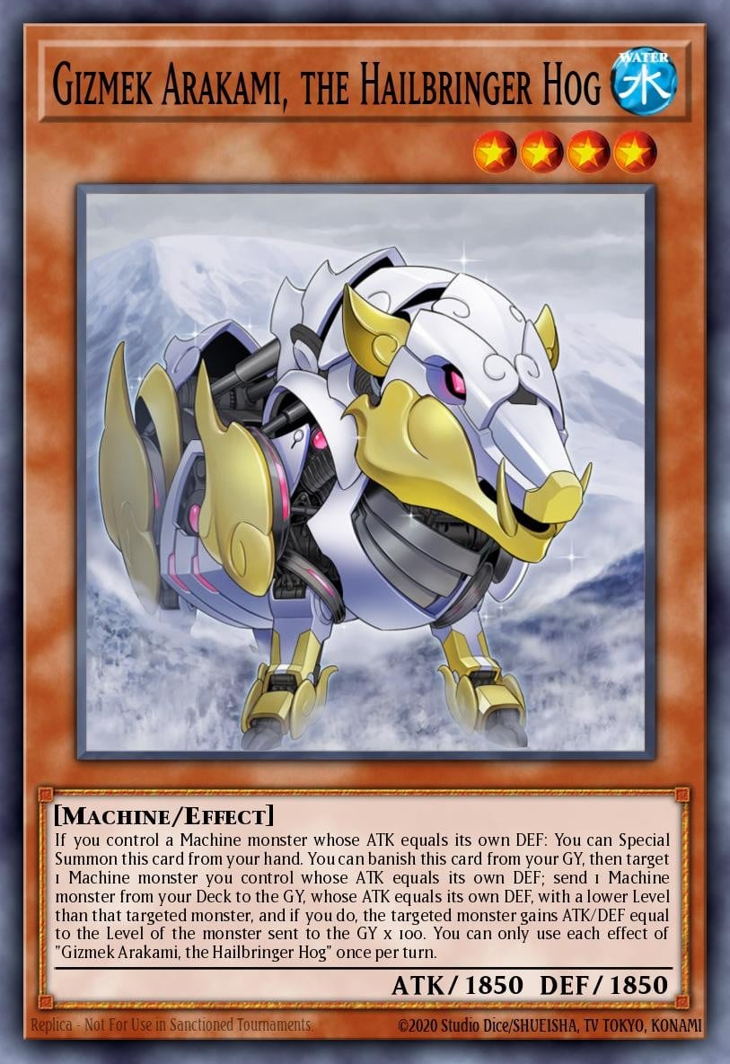 Gizmek Arakami, the Hailbringer Hog - Image 1