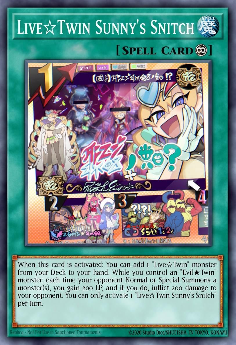 Live☆Twin Sunny's Snitch - Image 1