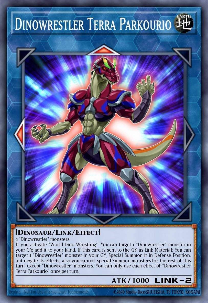 Dinowrestler Terra Parkourio - Image 1