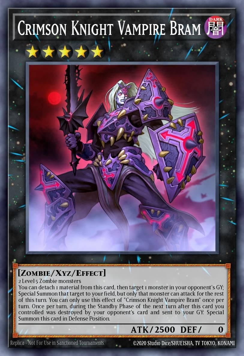 Crimson Knight Vampire Bram - Image 1