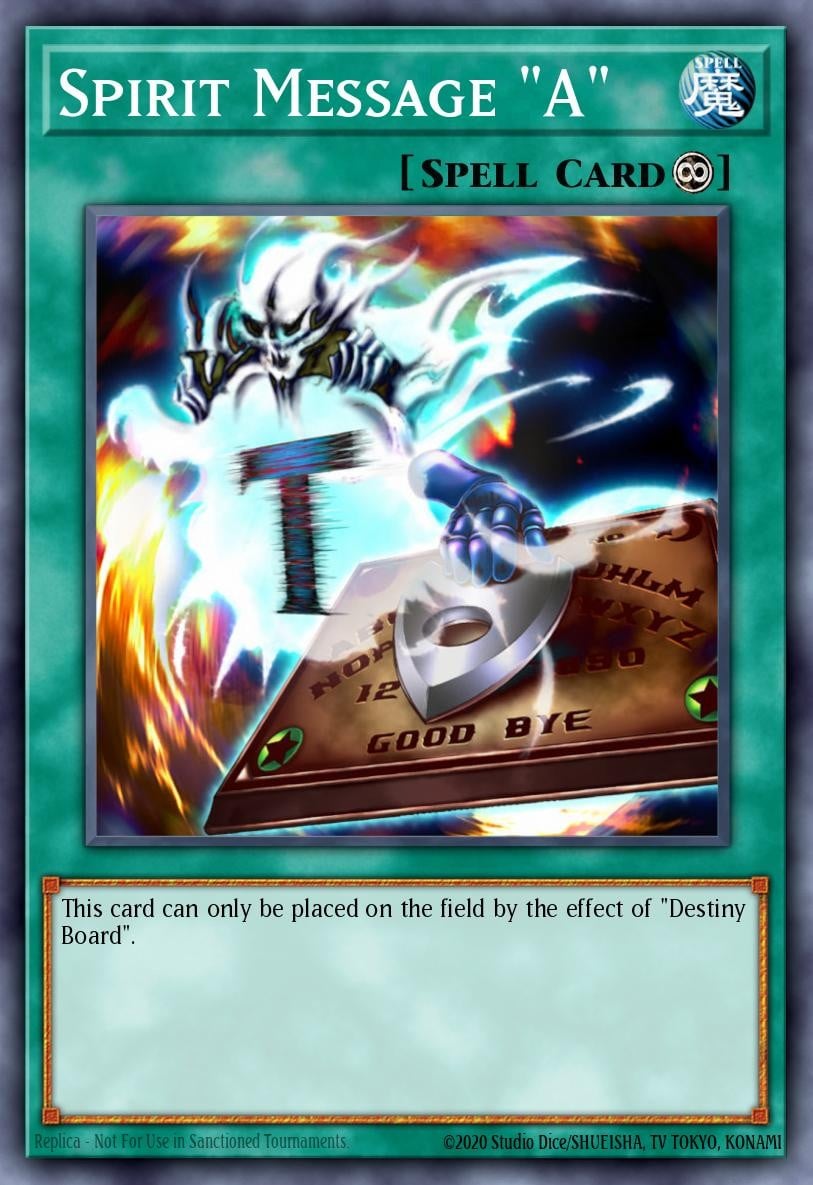 Spirit Message "A" - Image 1