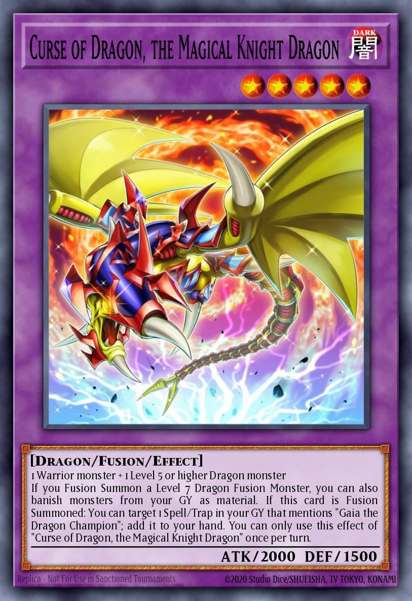 Curse of Dragon, the Magical Knight Dragon - Image 1