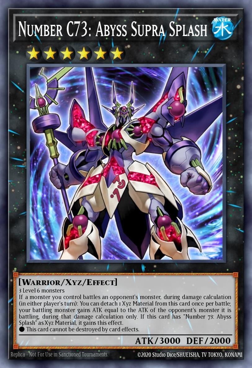 Number C73: Abyss Supra Splash - Image 1