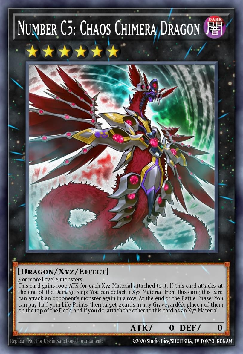 Number C5: Chaos Chimera Dragon - Image 1