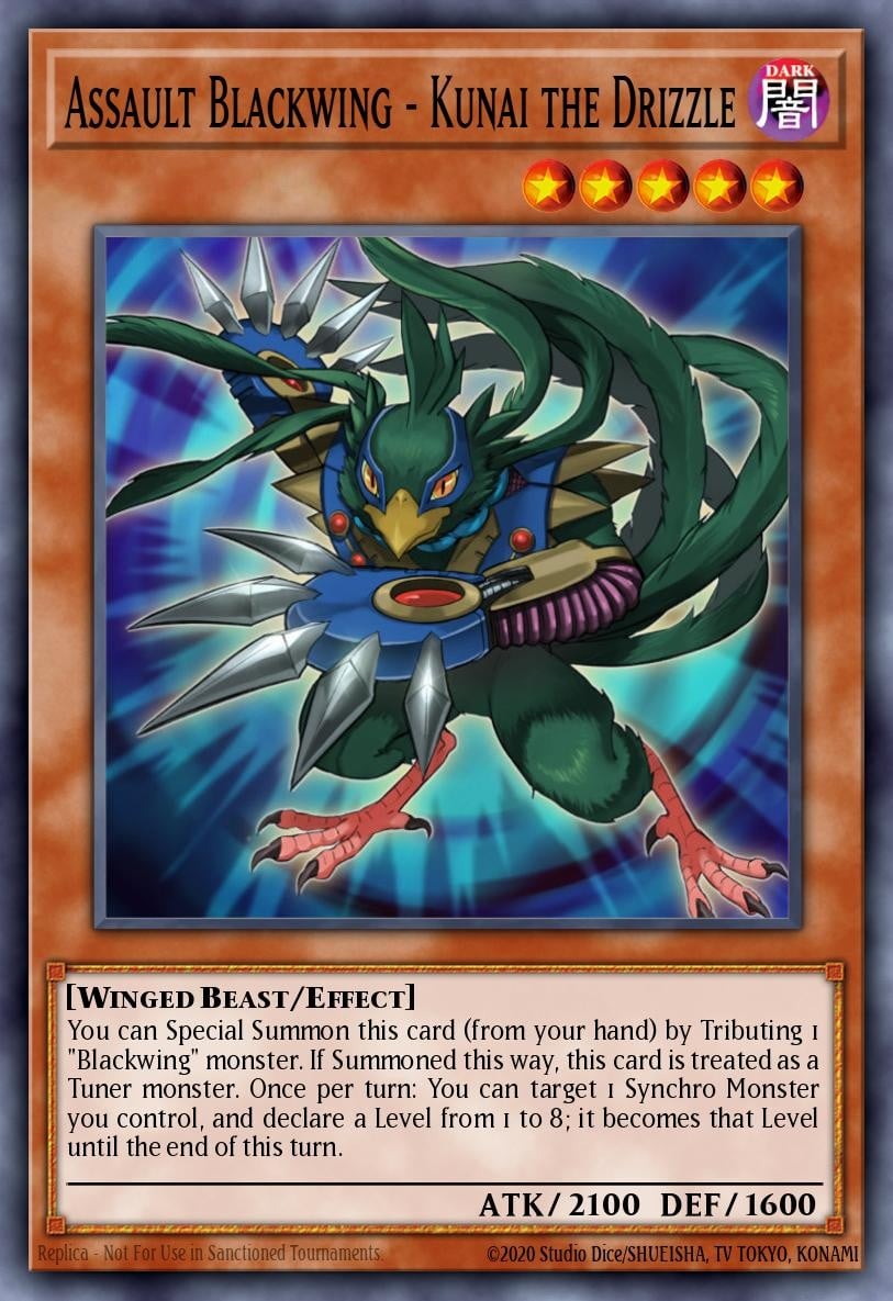 Assault Blackwing - Kunai the Drizzle - Image 1