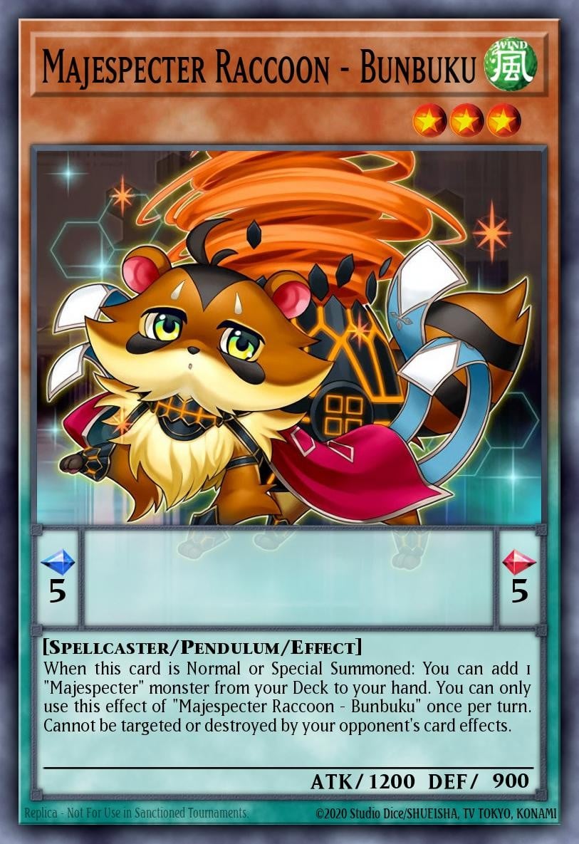 Majespecter Raccoon - Bunbuku - Image 1