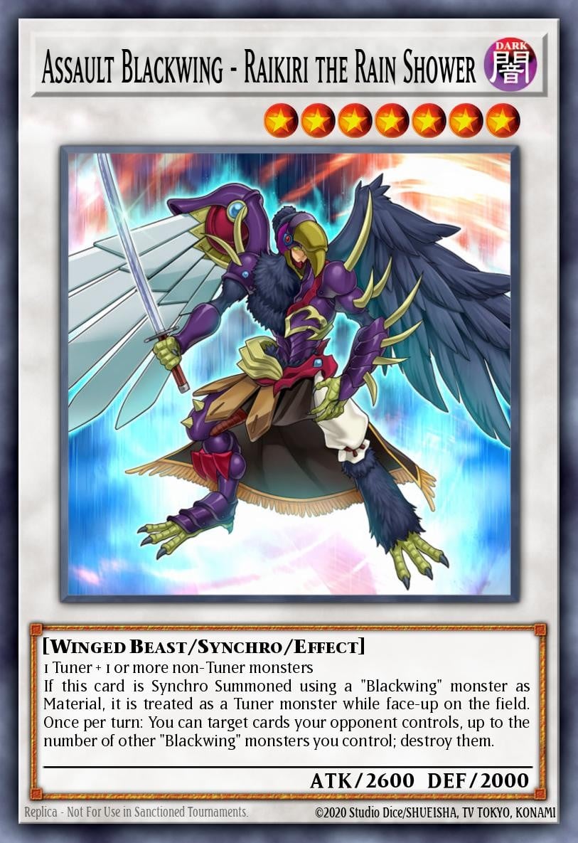 Assault Blackwing - Raikiri the Rain Shower - Image 1