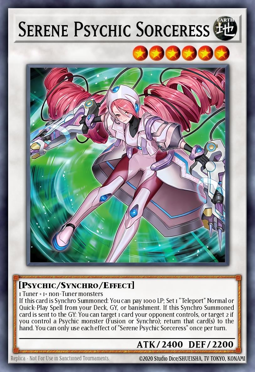 Serene Psychic Sorceress - Image 1